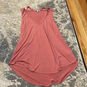 Express pink tank top